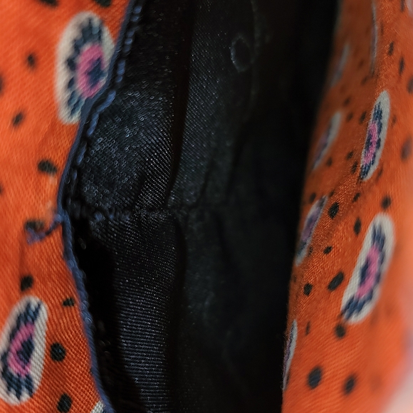 Vera Bradley Rio Multicolored Patterned Crossbody Purse - Picture 8 of 11